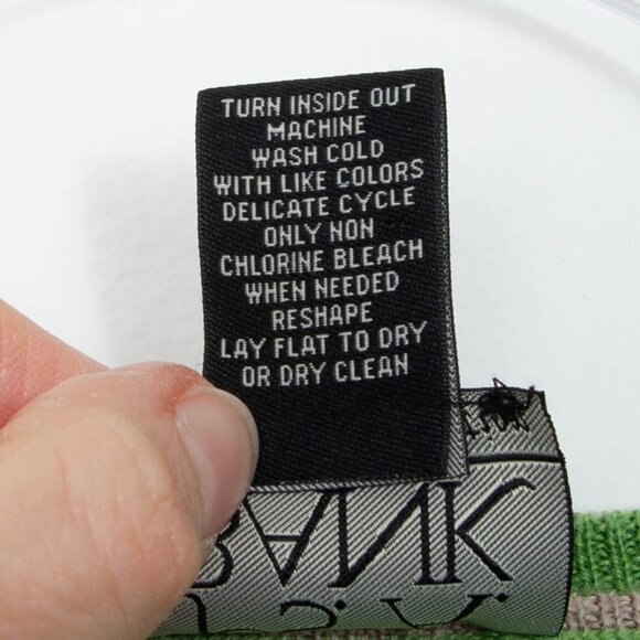 Jos A Bank Merino Wool Green Pullover Sweater Mens Size Large - Picture 4 of 6